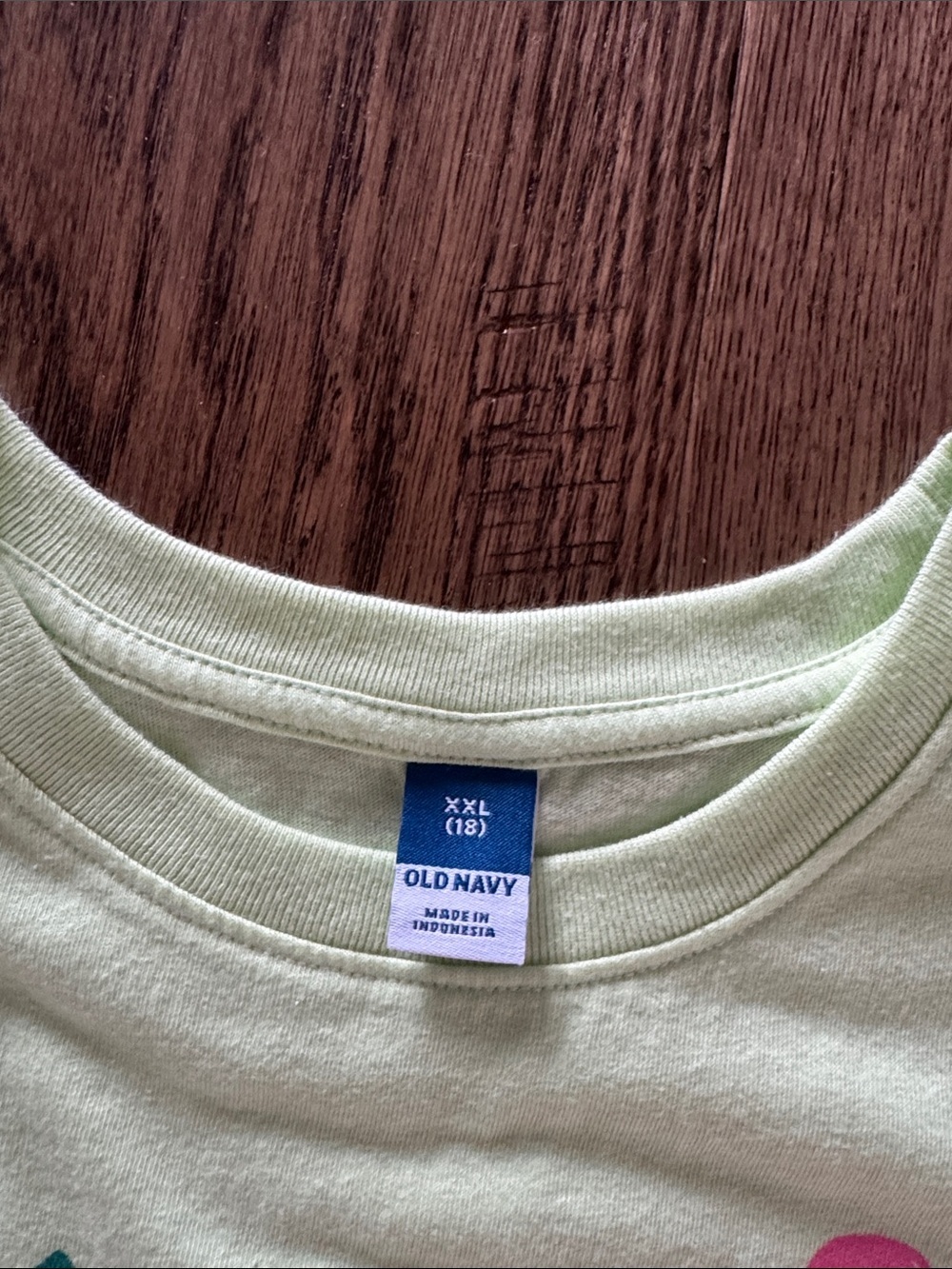 Girls Old Navy Lime Graphic Tank - Sz XXL - Picture 2 of 3